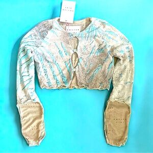 POSTER GIRL
 London XS Top Crop Top NEW With Tags